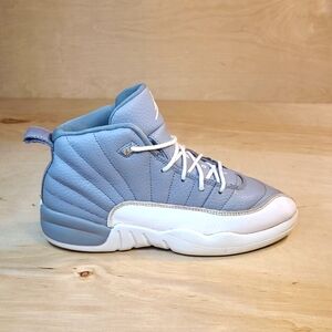 Jordan 12 Retro Stealth Gray Kids Athletic Shoes 151186-015 Size 2.5Y
